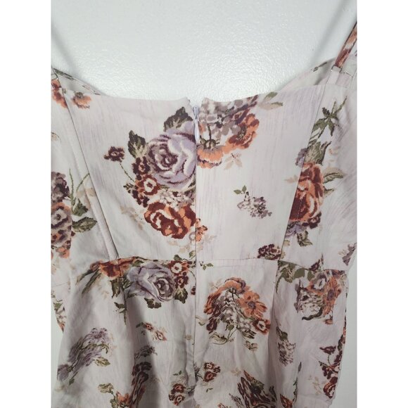 Brock Collection x H&M Women's Sz. M Floral Mini Adjustable Dress - Picture 7 of 8